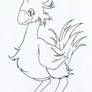 Chocobo Lineart