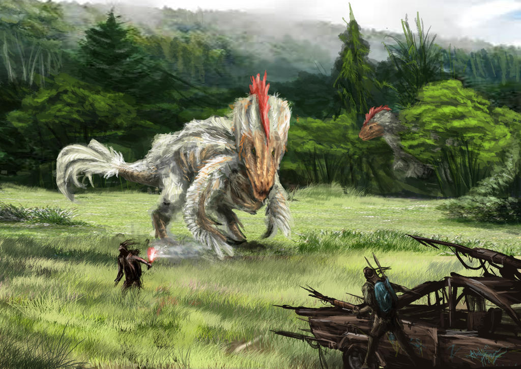 Pigsaurus Rex Chicken-saurus Rex by Kiabugboy on DeviantArt