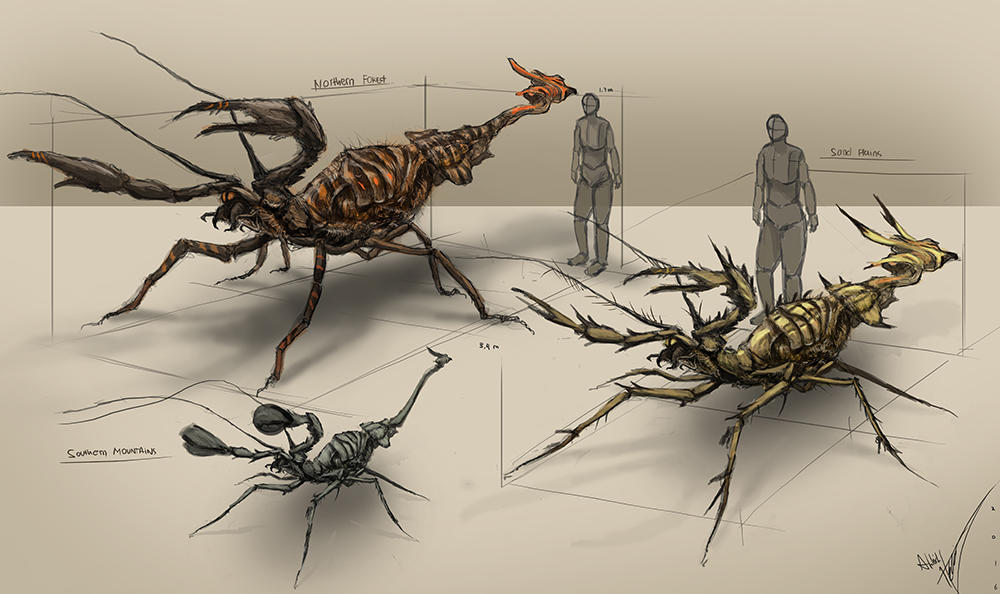 creature designs by Kiabugboy on DeviantArt