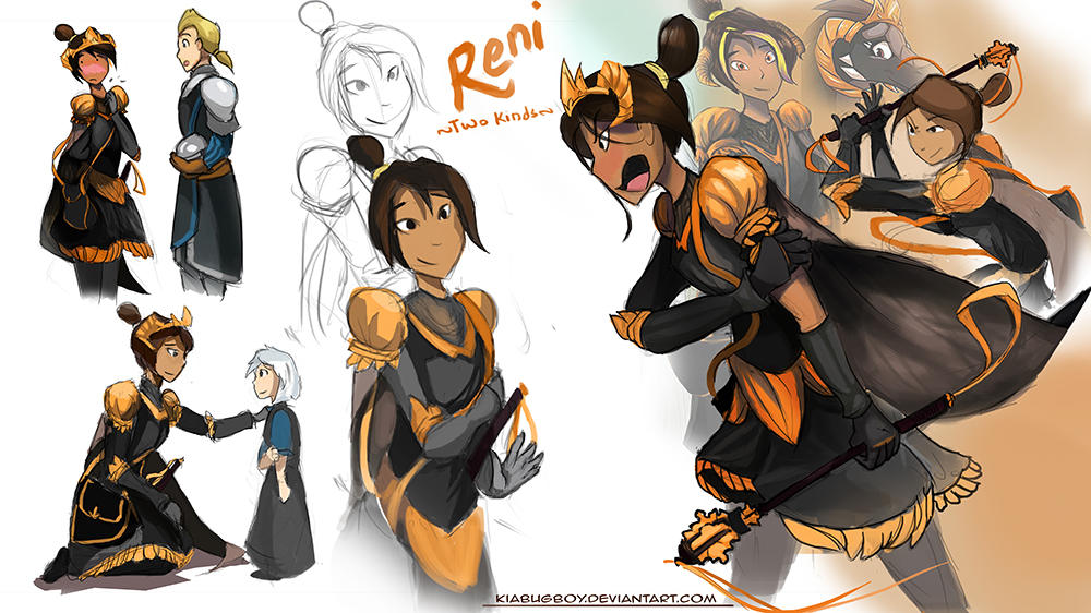 Human Reni- revisited by Kiabugboy on DeviantArt