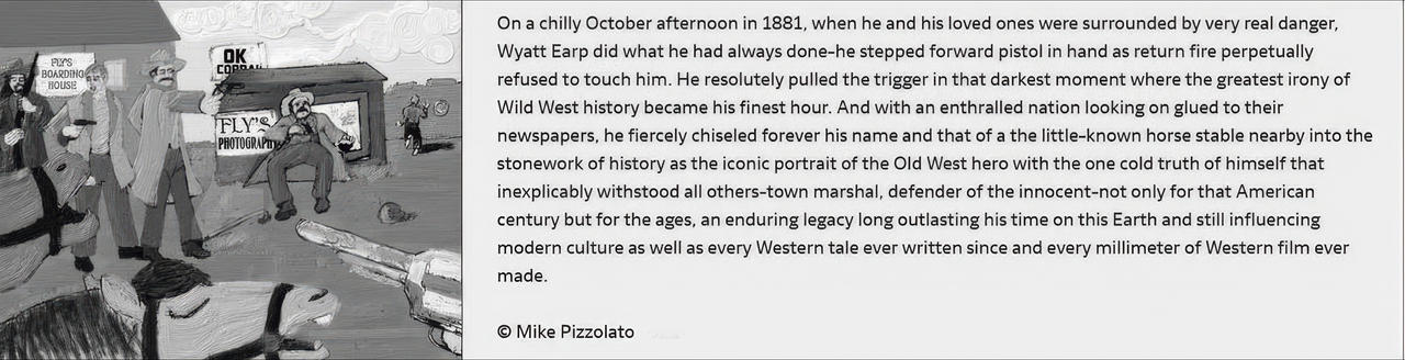 Wyatt Earp Wild West Legacy, by Mike Pizzolato