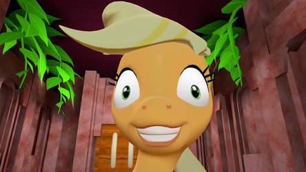 Scary applejack face