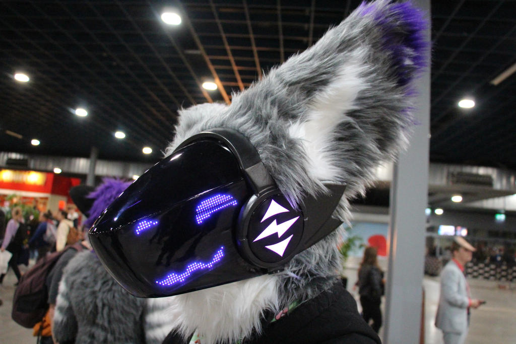 DCCw 22: Protogen head by damenster on DeviantArt