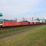 DB 189-043 and 189-044 with ore train