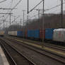 TX Logistik 185 537-8 shunting the Chengdu Shuttle