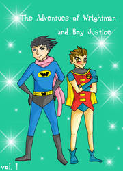 Wrightman and Justice Boy by StupidGenious