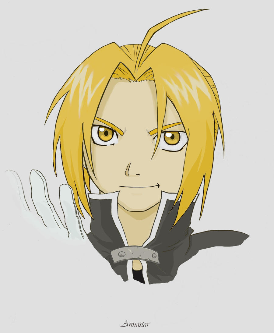 Edward Elric colored