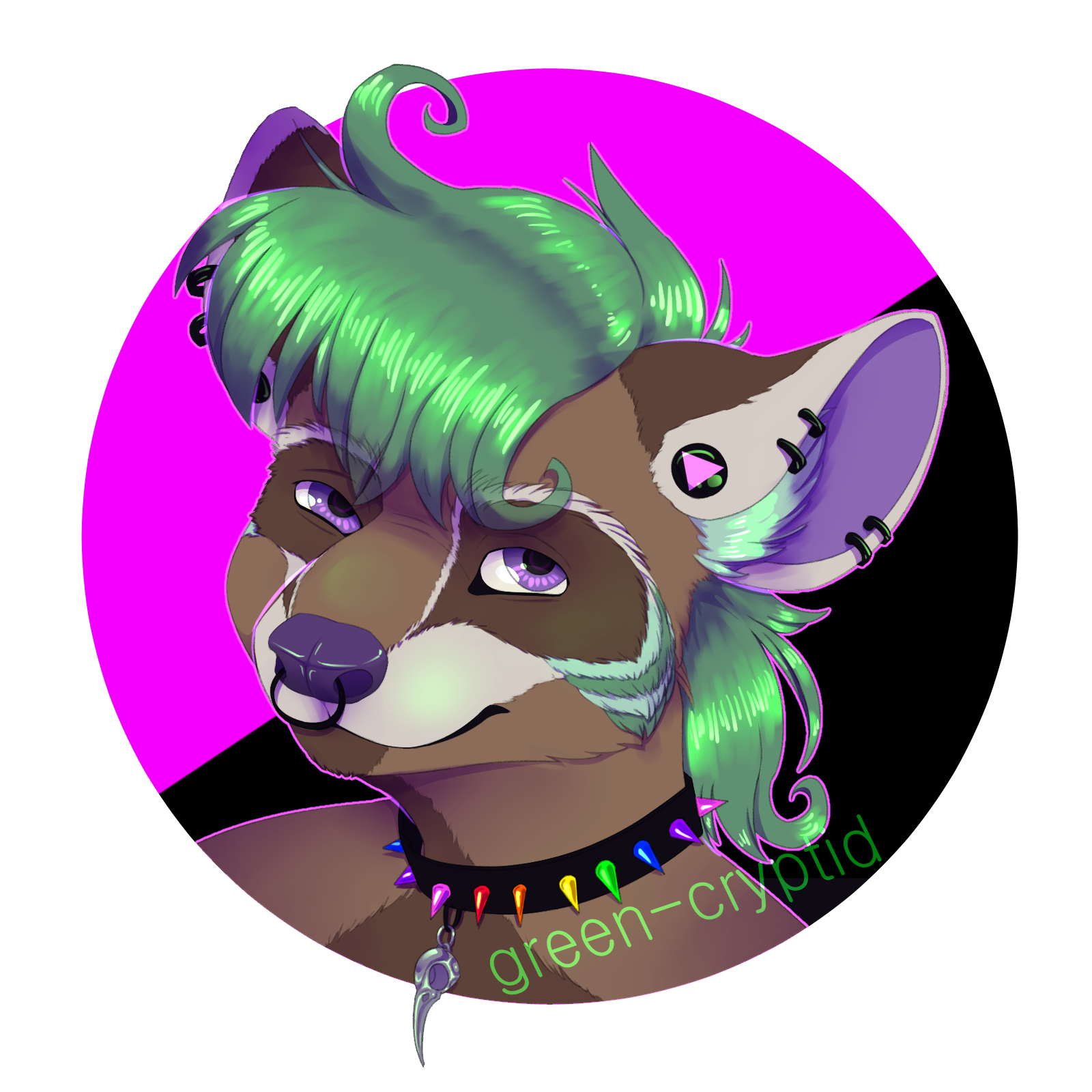 Green pfp by Green-Cryptid on DeviantArt