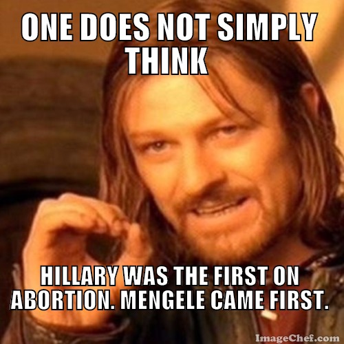 Hillary or Mengele?