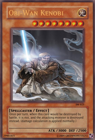 Obi-Wan kenobi Card