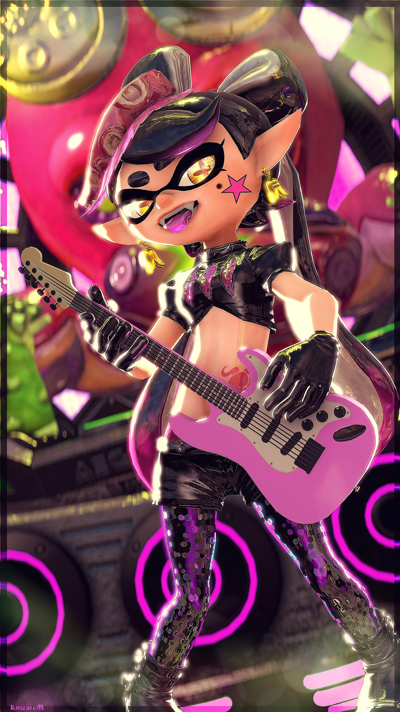 Callie Rocks Rockstar Callie by Hopefuldream98 on DeviantArt