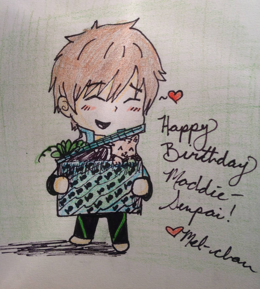 Happy Birthday, Senpai! by Robinstar99 on DeviantArt