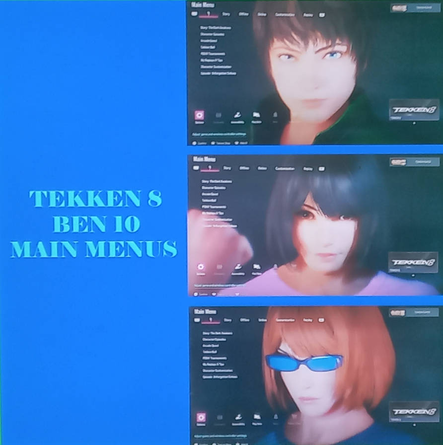Tekken 8 Ben 10 Main Menus by AhmadtheGamerGuy1 on DeviantArt