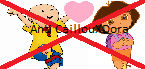 Anti CaillouXDora Stamp by JAH99