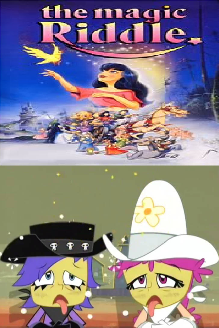 The Magic Riddle Makes Ami and Yumi Sick by JAH99 on DeviantArt