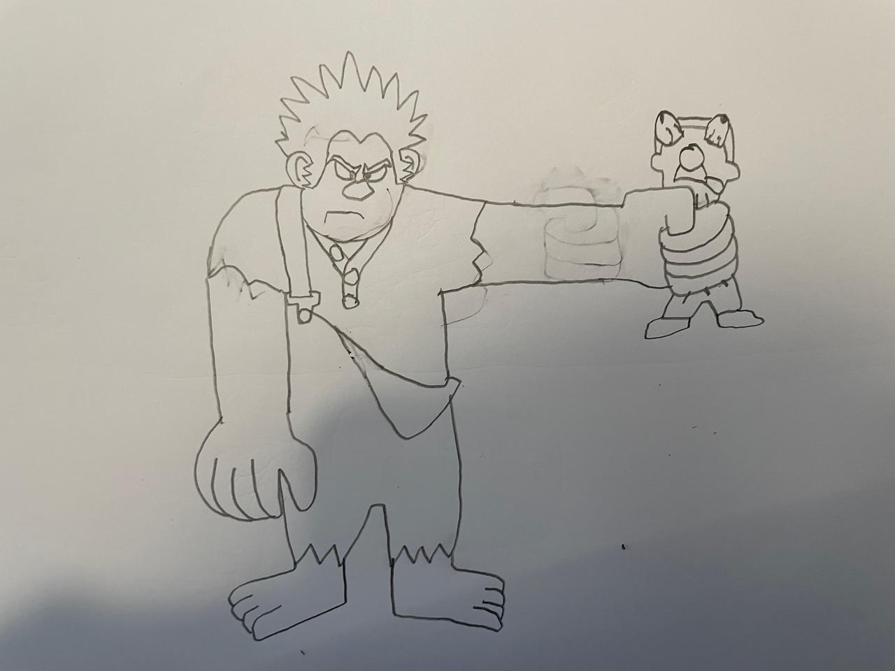 Wreck-It Ralph (and Gene) by JAH99 on DeviantArt