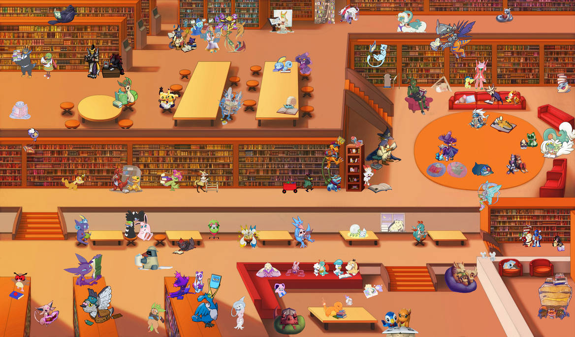 Library Project Poster by GoldenEmotions on DeviantArt