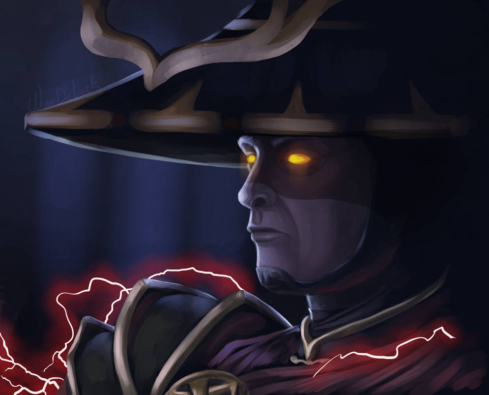 Dark Raiden portrait by WourDeLuck on DeviantArt