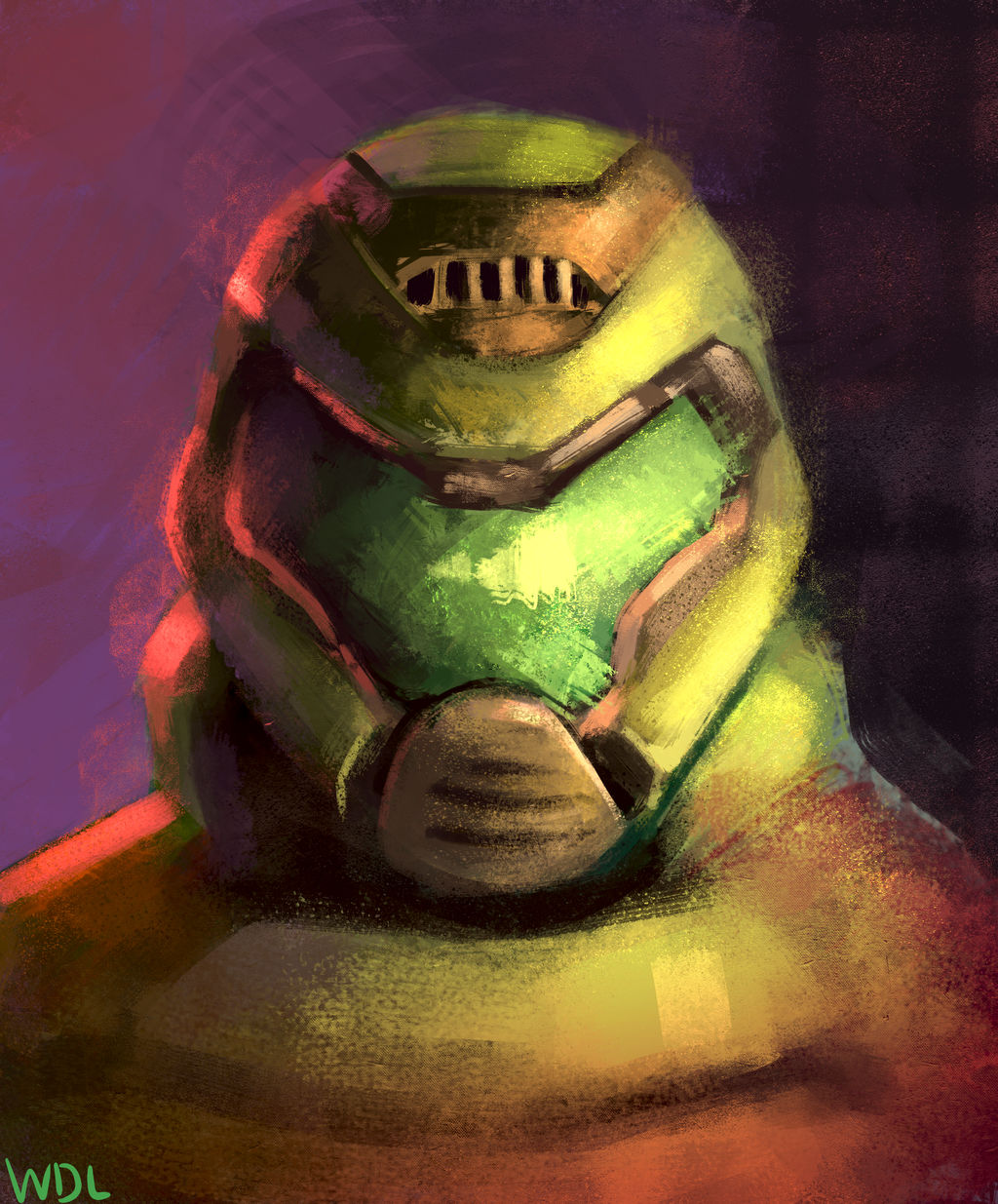 Random Doom Slayer portrait by WourDeLuck on DeviantArt