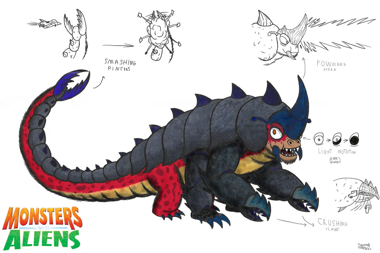 Ultimate Insectosaurus (Monsters vs Aliens) by SAGOTO2006 on DeviantArt