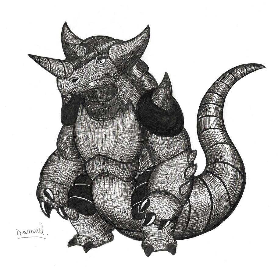 Rhyperator (Rhydon's new evolution) by SAGOTO2006 on DeviantArt