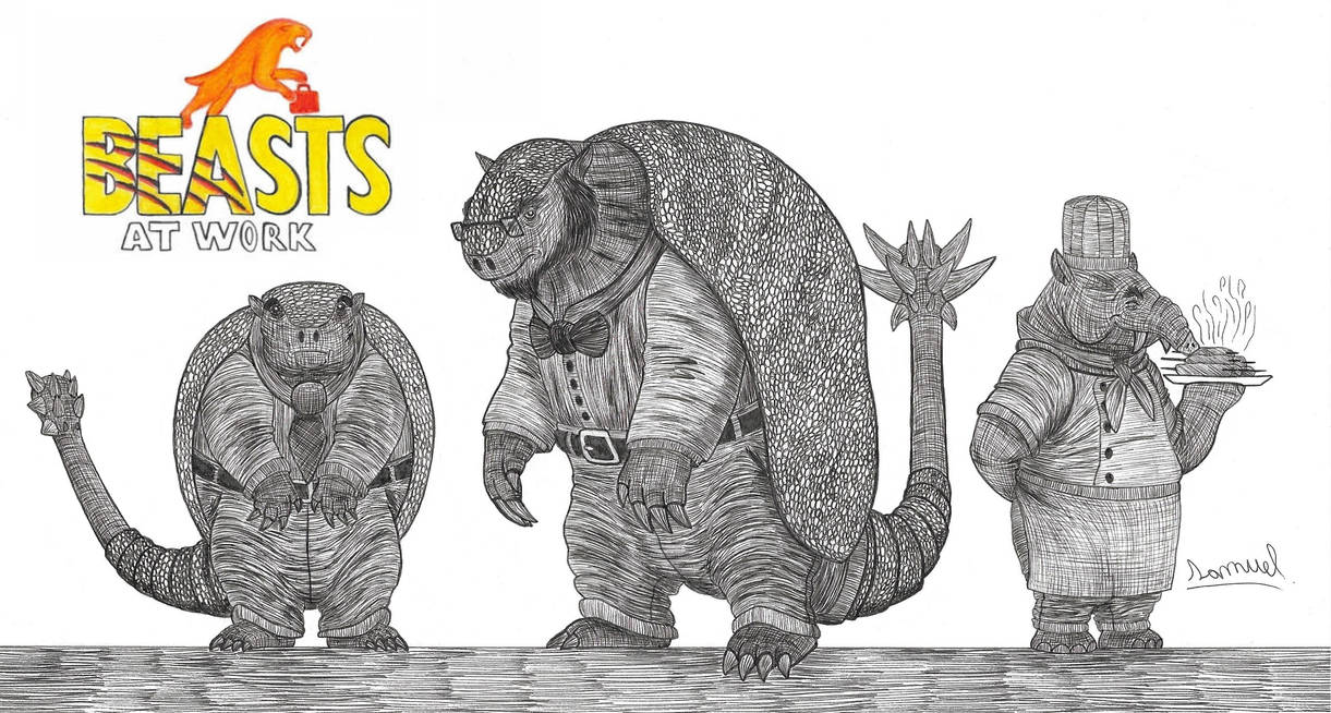 Beasts At Work (part 2) by SAGOTO2006 on DeviantArt