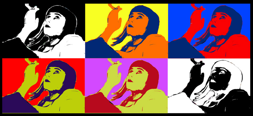 And more pop art...