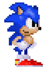 Sanyi (Sonic) own styled pixelart