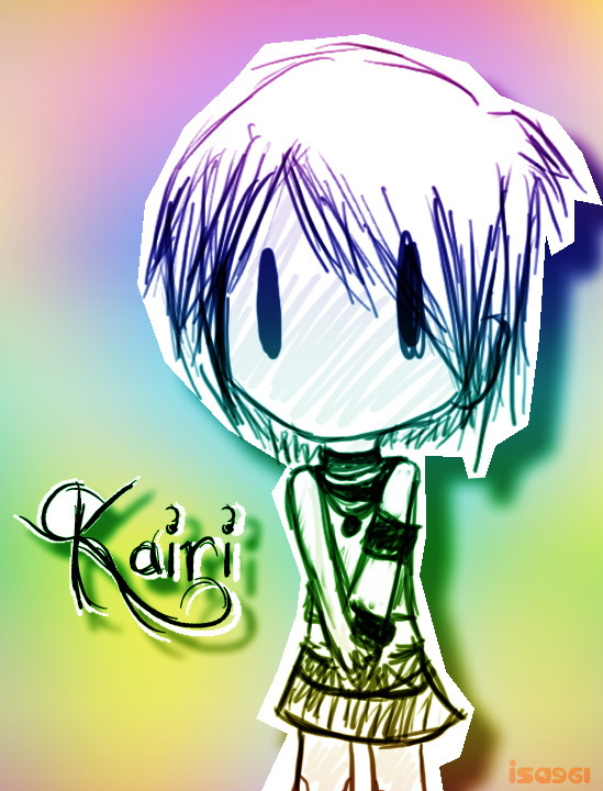 Kairi chibi rainbow