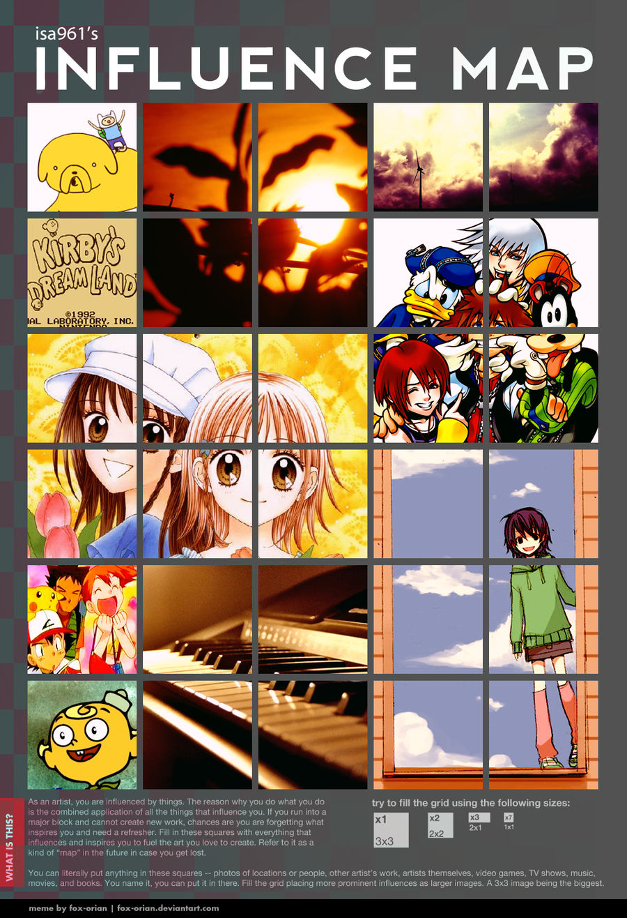 Influence Meme by isa961 on DeviantArt