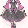 Pink Gothic Loli Dress