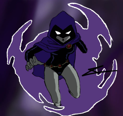 Raven (Teen Titans) by zdreex on DeviantArt