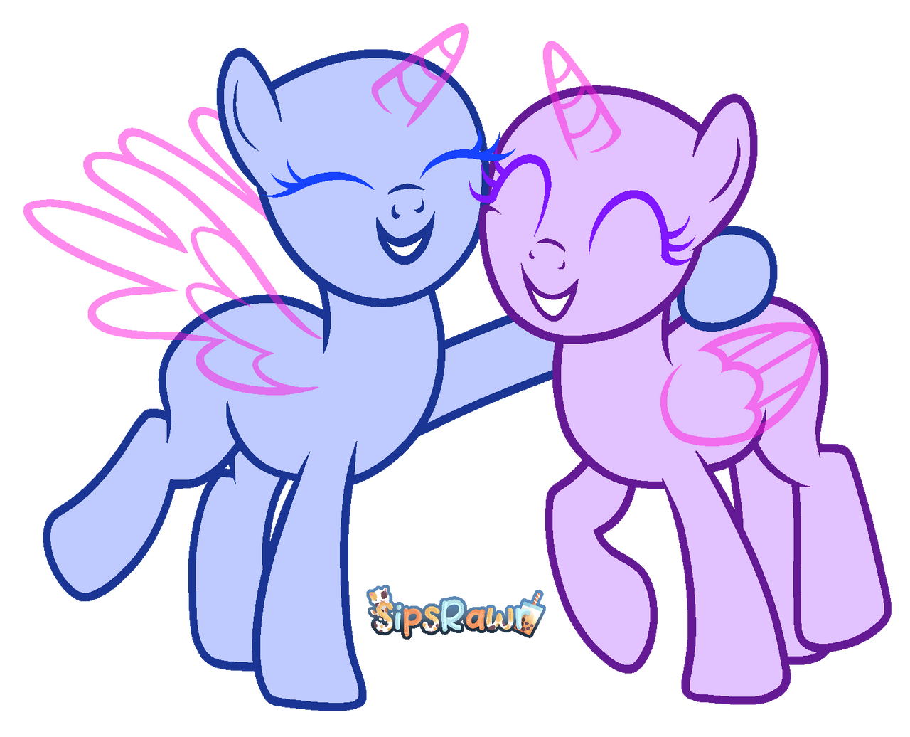 Hug Base F2U mlp hugging base by sipsrawr on DeviantArt