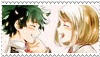 Midoriya Izuku x Urakara Ochako stamp