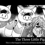 De-motivational Poster: The Three Little Pigs