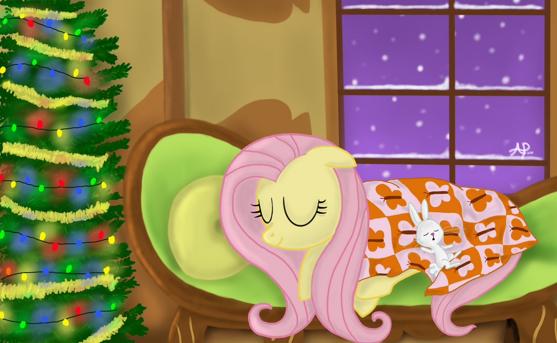 holiday_at_fluttershy_s_by_sgtgarand_d4hlwhv-pre.png