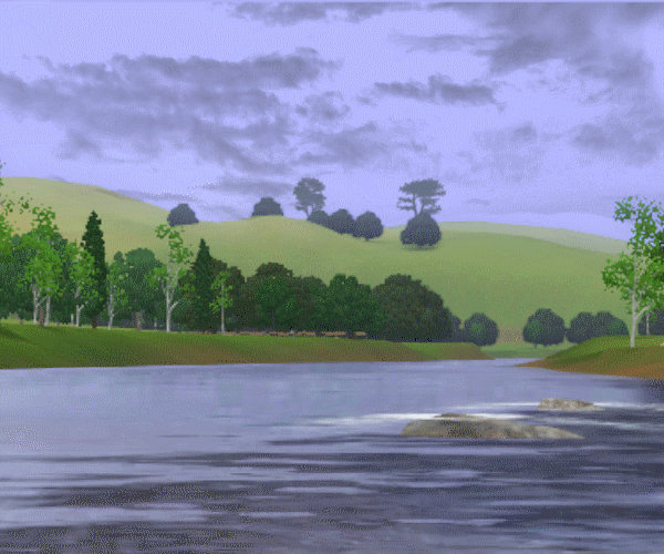 river gif animation by efansurya on DeviantArt