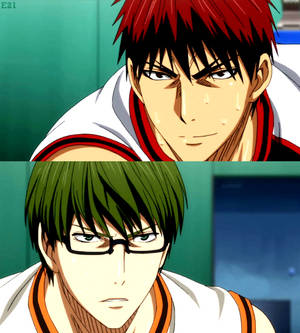 red and green. {Kagami x Midorima