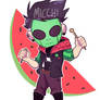 Alien Watermelon Drummer Adopt [TAKEN]
