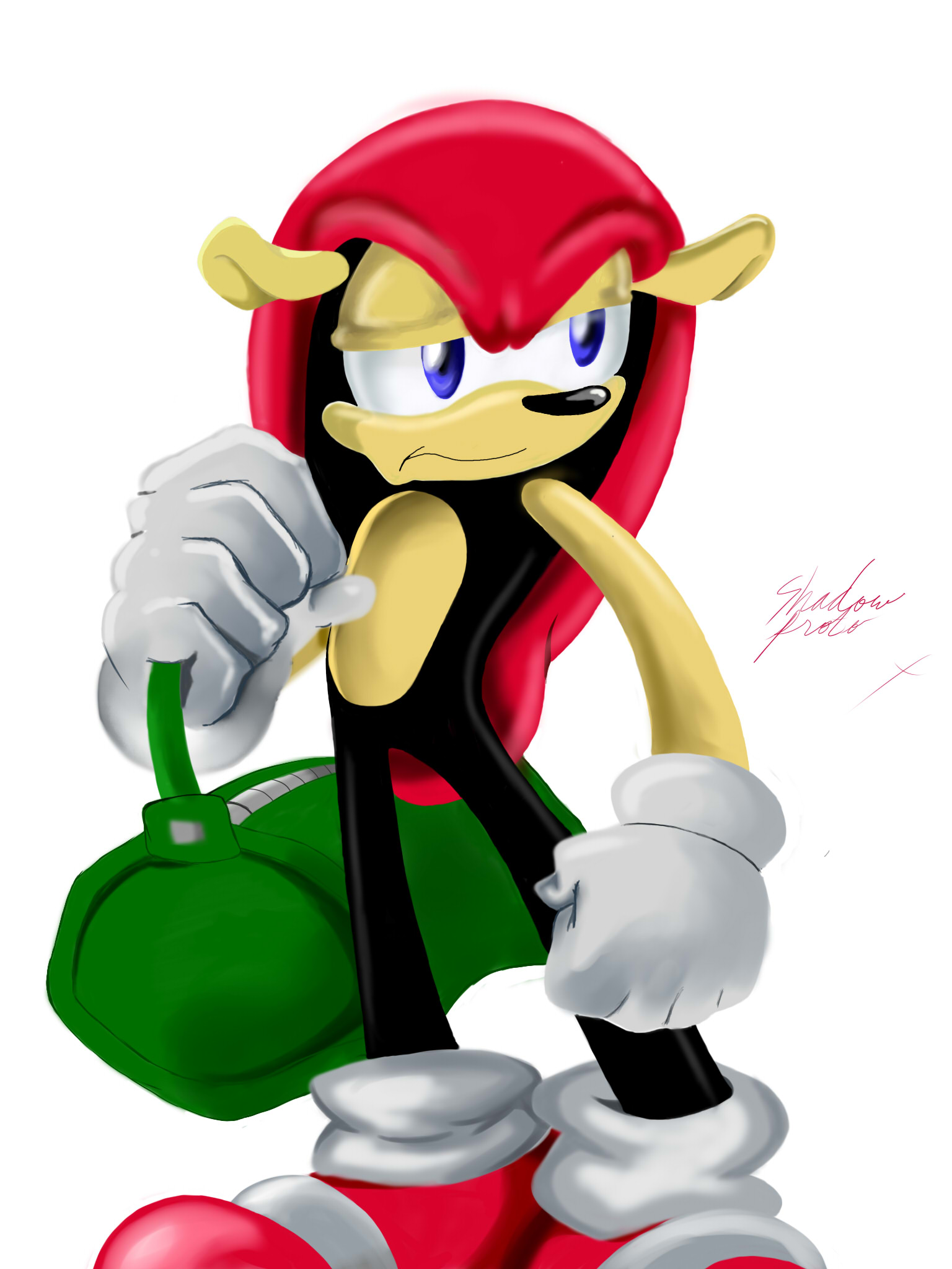 Classic Mighty the Armadillo - Rougeverse AU by KitareHamakura on DeviantArt