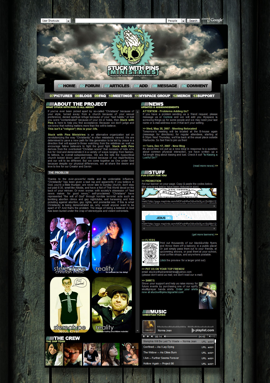 Myspace: SWP Ministries v.3