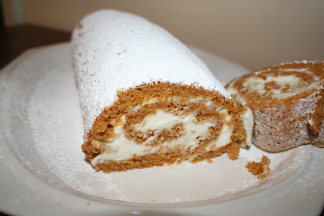 Ginger Pumpkin Roulade