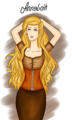 Annabeth with a square face