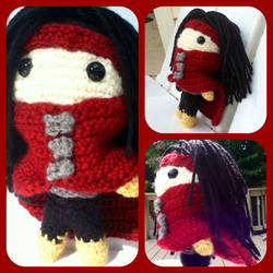 Vincent Valentine FFVII Amigurumi Plush