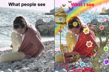 What people see and what I see