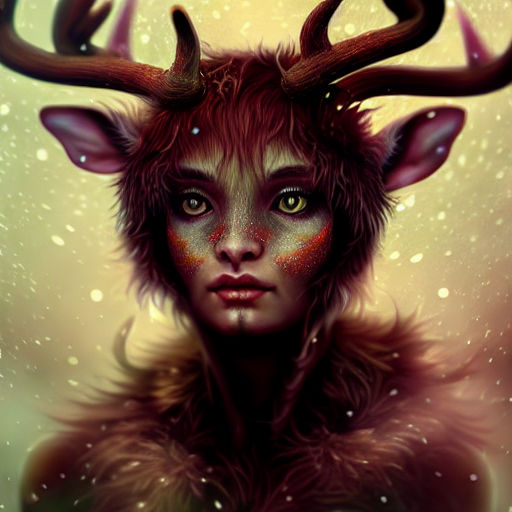 Reindeer Girl By Yaalzaruth On Deviantart Reindeer Girl By Yaalzaruth On Deviantart