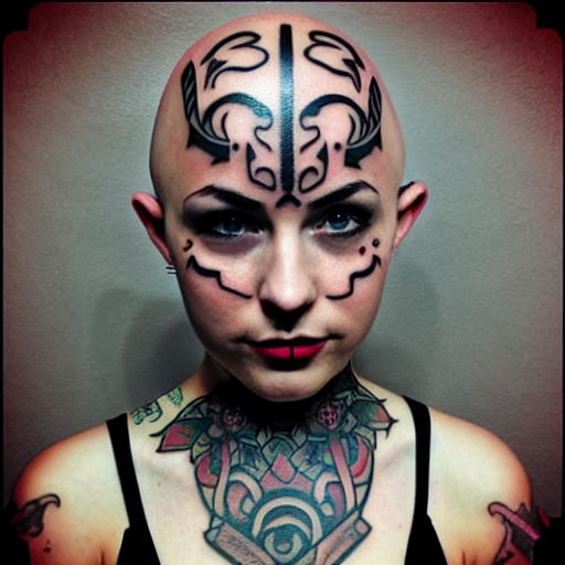 Tattooed woman 63 by yaalzaruth on DeviantArt