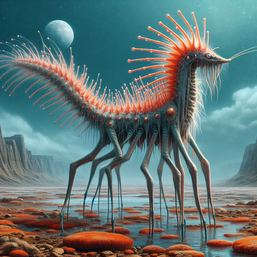 Alien wildlife 4 by yaalzaruth on DeviantArt