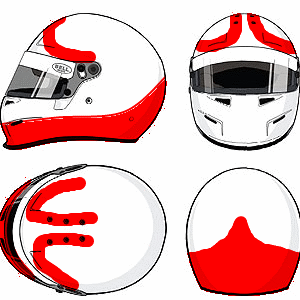 Gianfranco Brancatelli Helmet