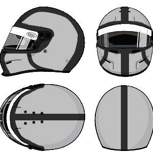 Pedro Rodriguez Helmet (full face)